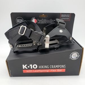 Kahtoola K 10 Hiking Crampon for Snow, Ice Mountaineering &Trekking Quick-fit